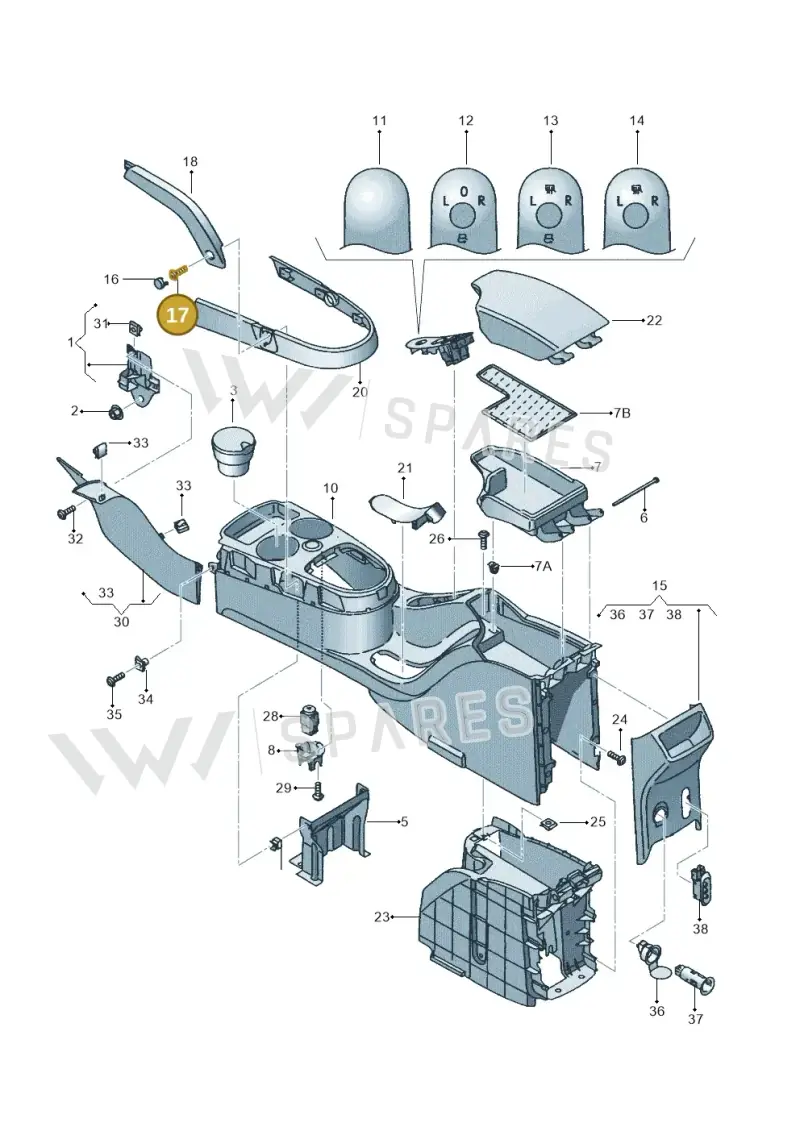 N10473201 — SEAT ALTEA                  07> (2006-) diagram 418863600, position 17
