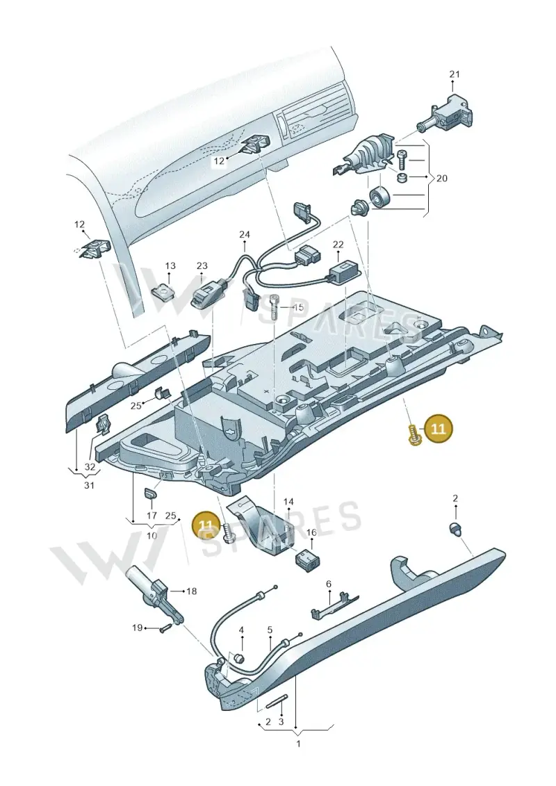 N10473201 — Audi A6L           "CN"05> (2005-) diagram 448857200, position 11