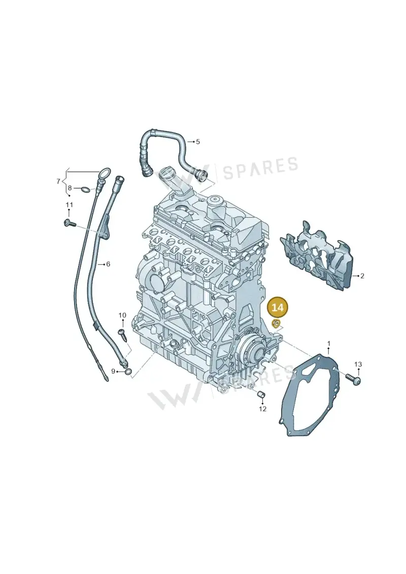 N10474803 — Volkswagen MAN TGE 55 (2016-2021) diagram 807103910, position 14