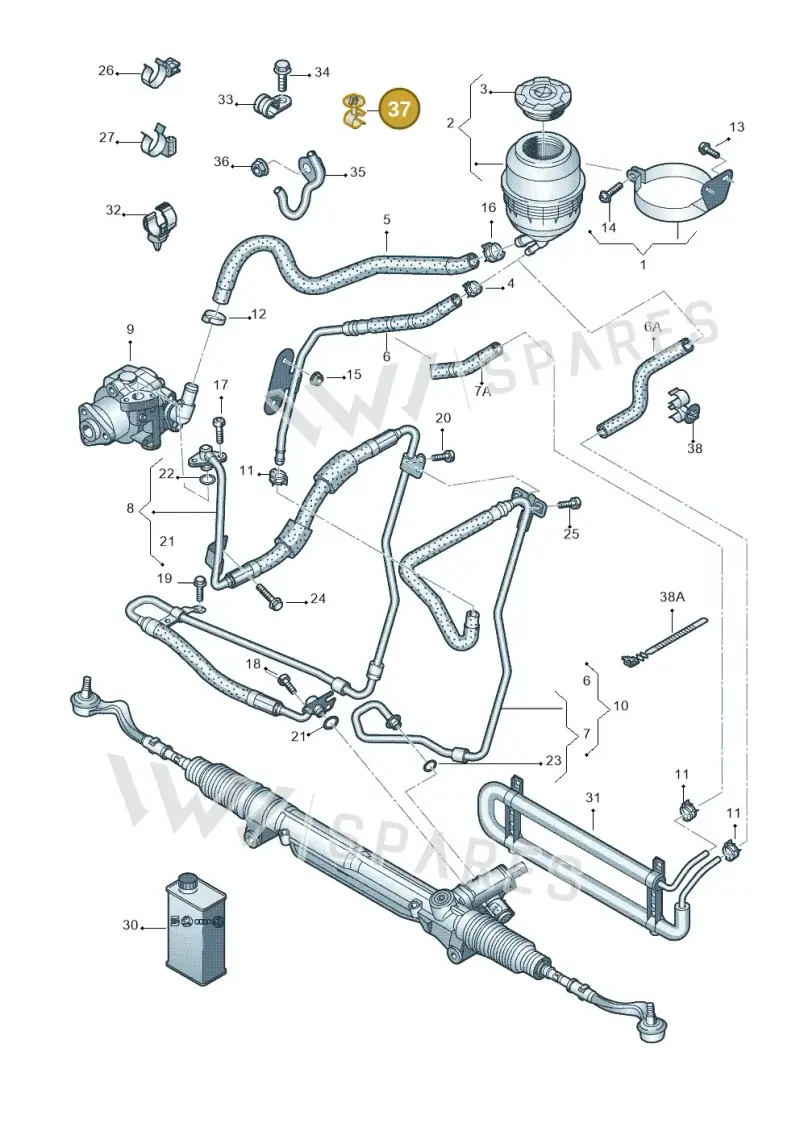 N10479001 — Audi Q5 (2009-2018) diagram 620422700, position 37