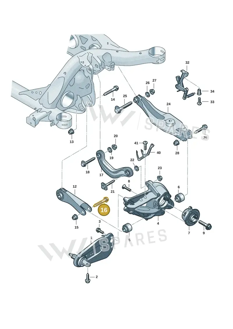 N10500802 — Volkswagen ID.Buzz (2022-) diagram 15a511120, position 16
