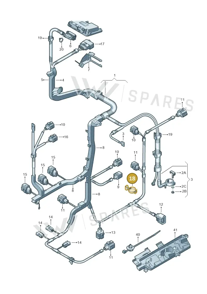 N10507401 — SEAT Ibiza (2012-) diagram 253971030, position 18