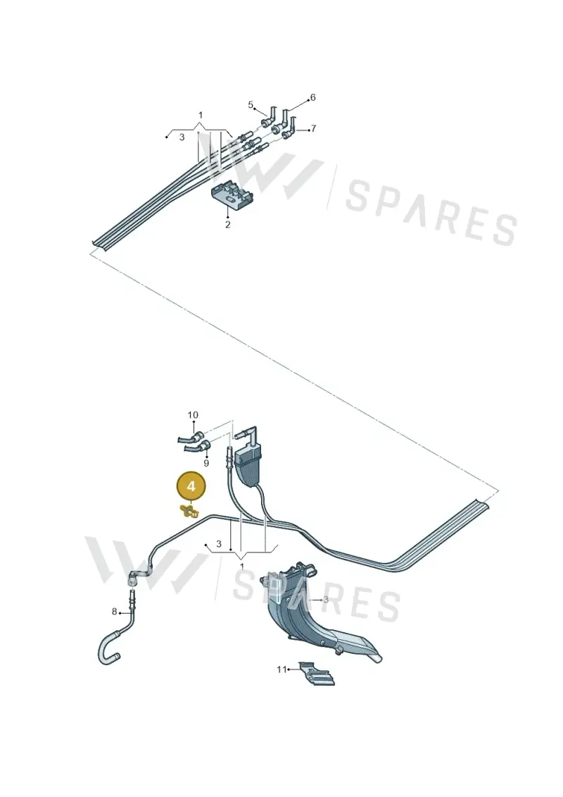N10516502 — Volkswagen Tiguan 2.0 (2023-) diagram 780201022, position 4