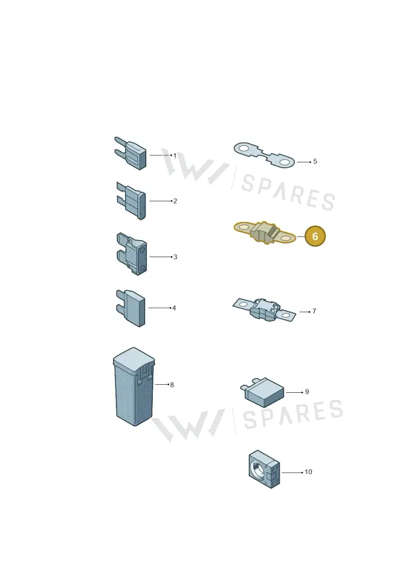 N10525509 — Volkswagen Caravelle (2019-2024) diagram 7ep937045, position 6