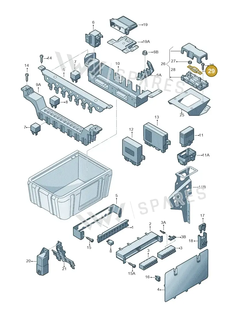 N10525601 — Volkswagen CRAFTER                06> (2006-) diagram 483937200, position 29