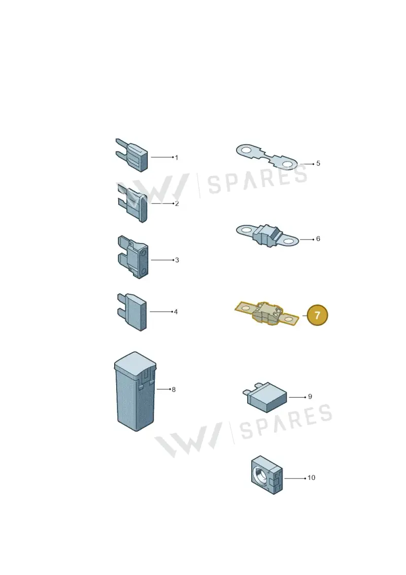 N10525606 — Volkswagen Caravelle (2019-2024) diagram 7ep937045, position 7