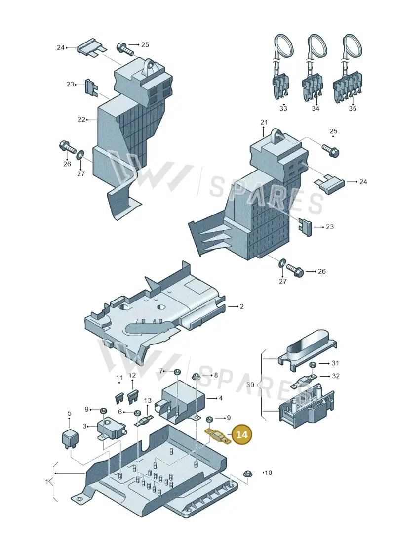 N10525607 — Volkswagen Touareg                08> (2007-) diagram 274937200, position 14