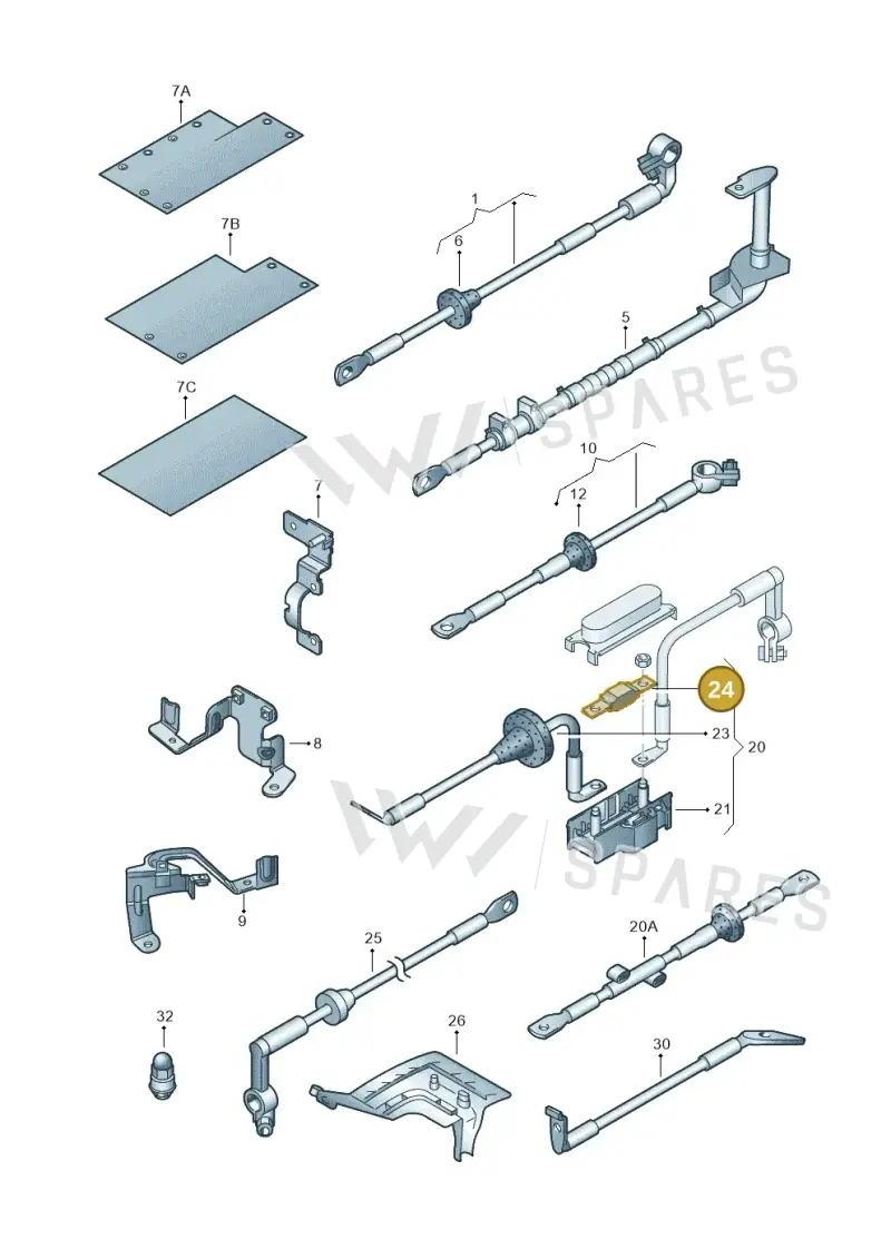 N10525607 — Volkswagen Touareg                08> (2007-) diagram 274972040, position 24