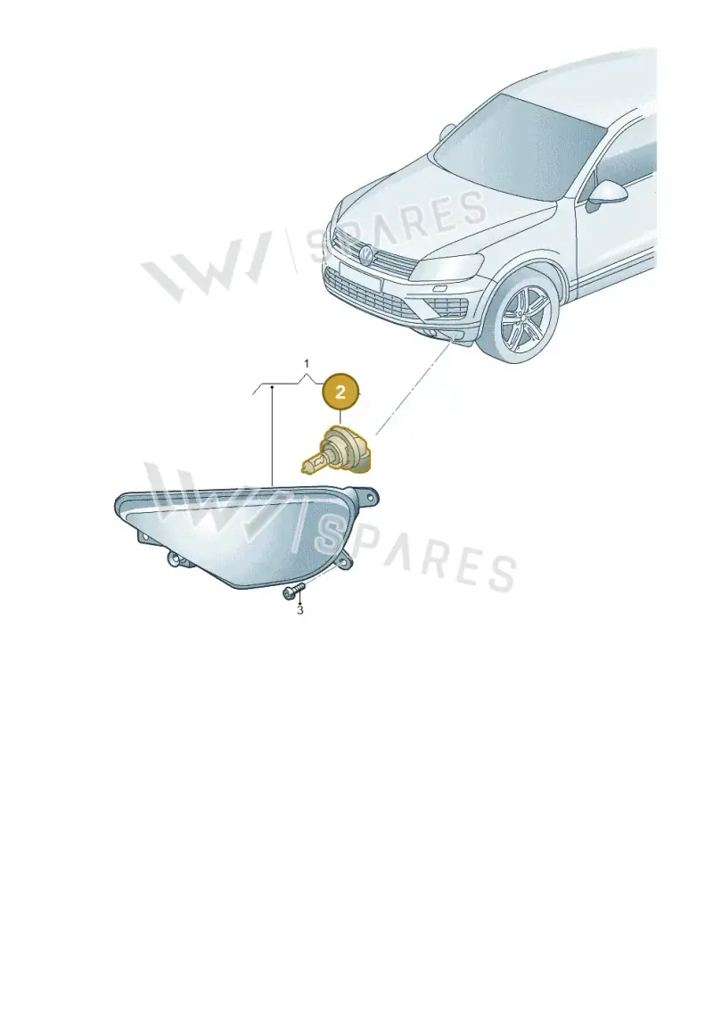 N10529701 — Volkswagen Touareg BlueMotion (2014-2018) diagram 787941400, position 2