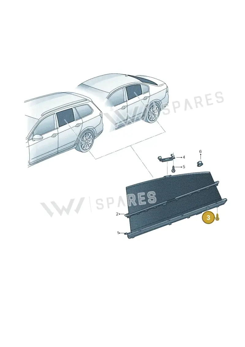 N10535803 — Skoda Superb Combi (2015-2024) diagram 851861000, position 3
