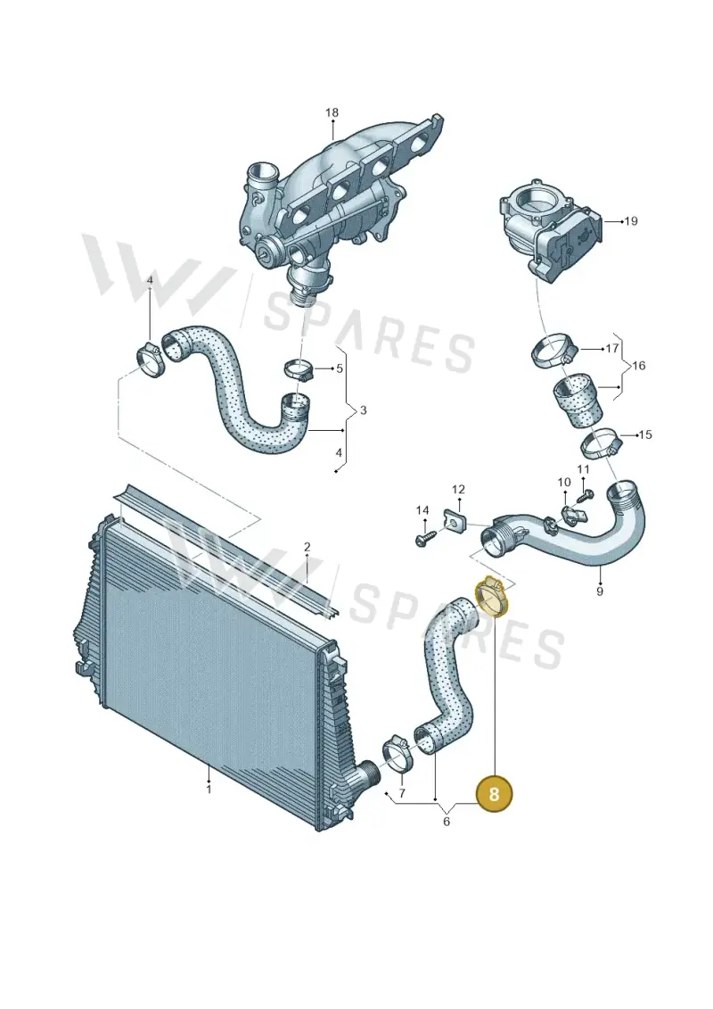 N10544401 — Volkswagen Amarok twin cab (2022-) diagram 683145890, position 8