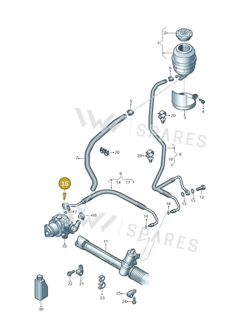 N10546403 — Volkswagen Amarok twin cab (2022-) diagram 683422500, position 15