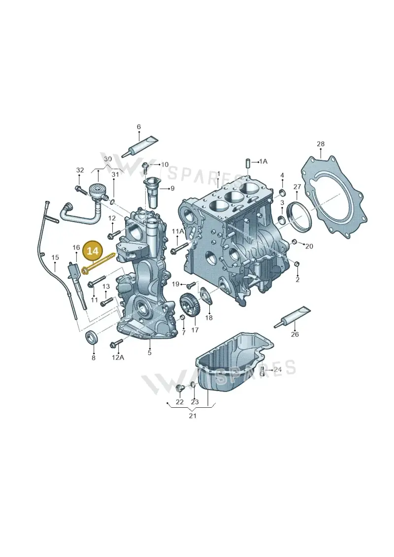 N10552302 — SEAT Ibiza (2012-) diagram 253103050, position 14