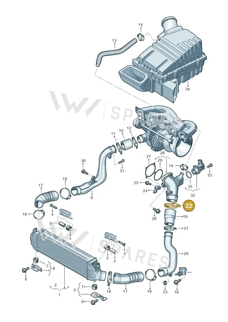 N10556301 — Audi RS3 Sportback (2011-2012) diagram 676145800, position 22