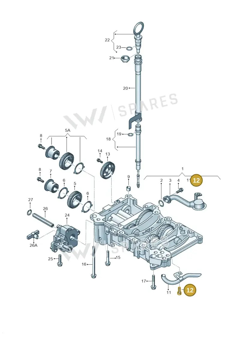 N10559901 — Volkswagen Sharan (2008-2010) diagram 475115200, position 12