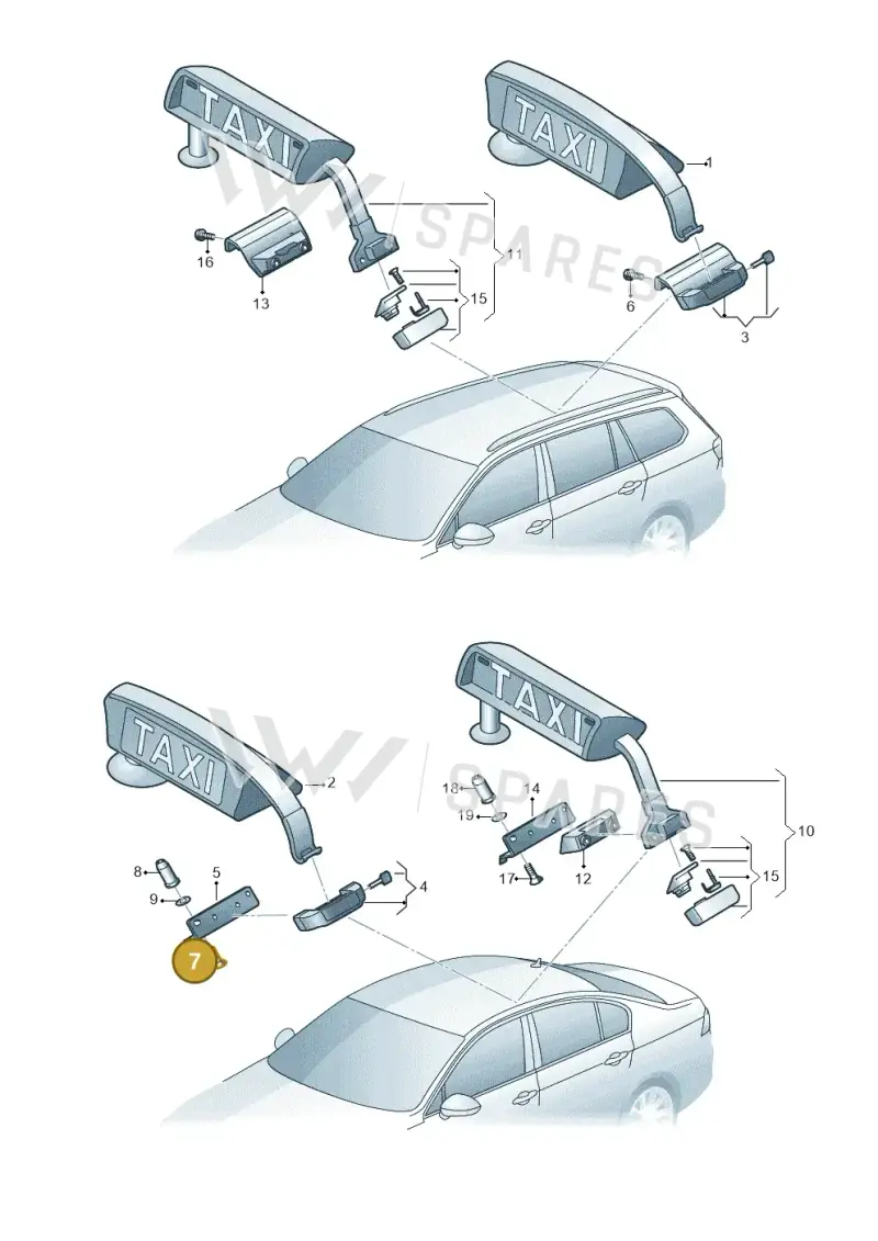 N10565502 — Volkswagen Passat saloon (2014-2024) diagram 793941800, position 7
