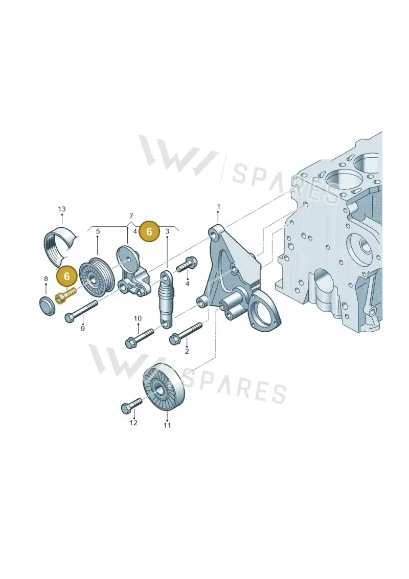 N10566601 — Volkswagen CRAFTER                06> (2006-) diagram 483145200, position 6