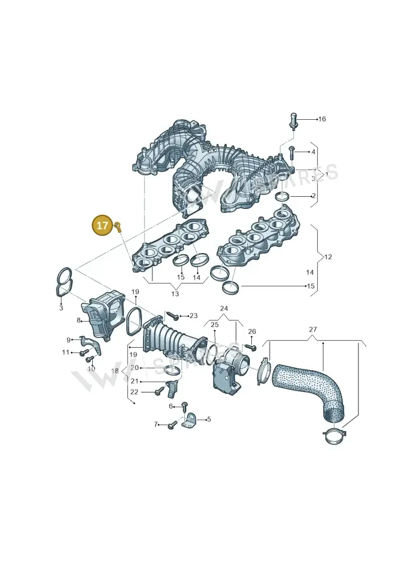 N10571404 — Volkswagen Amarok twin cab (2022-) diagram 894129500, position 17
