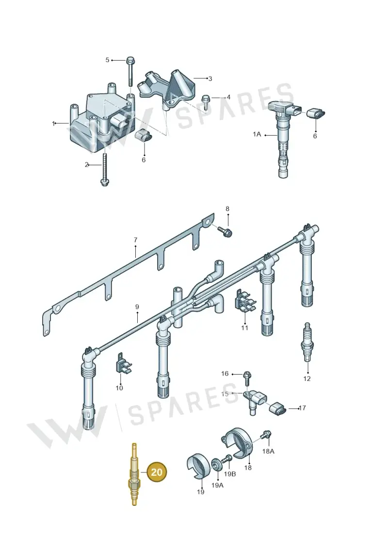 N10579805 — Volkswagen JETTA                  06> (2006-) diagram 412905000, position 20