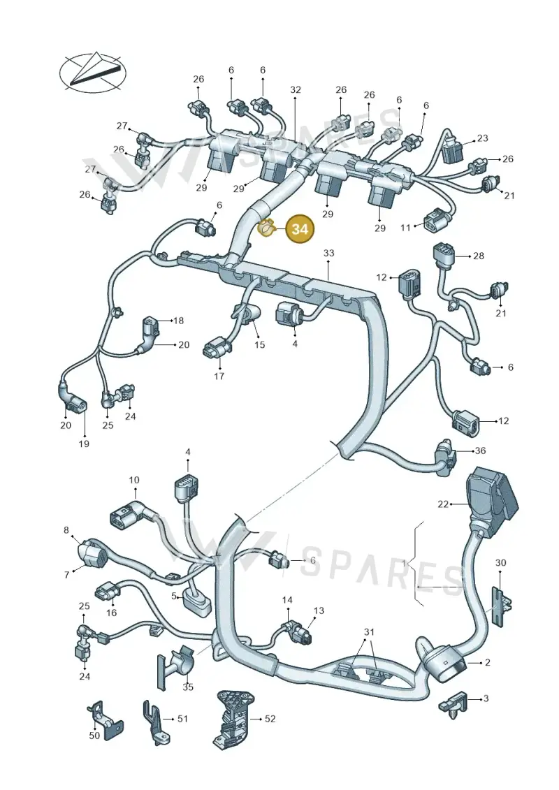 N10585701 — Skoda Kodiaq (2024-2024) diagram 793971110, position 34