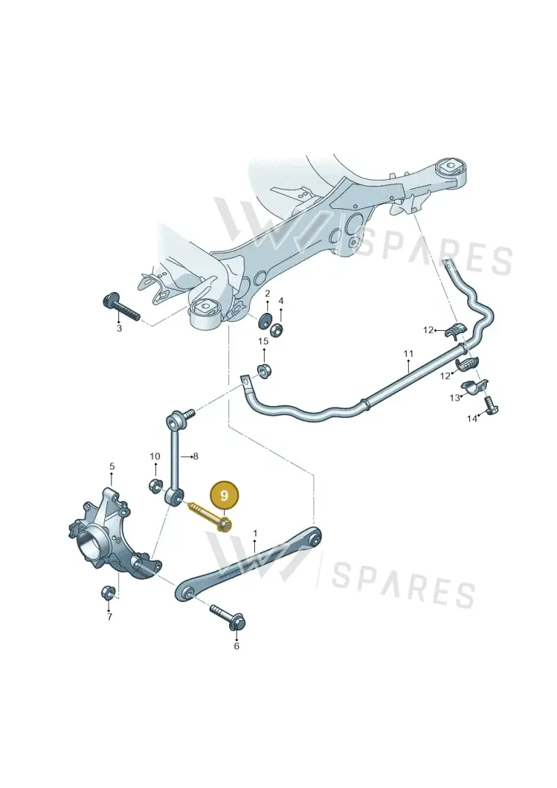 N10592402 — Volkswagen Touareg                08> (2007-) diagram 274501200, position 9