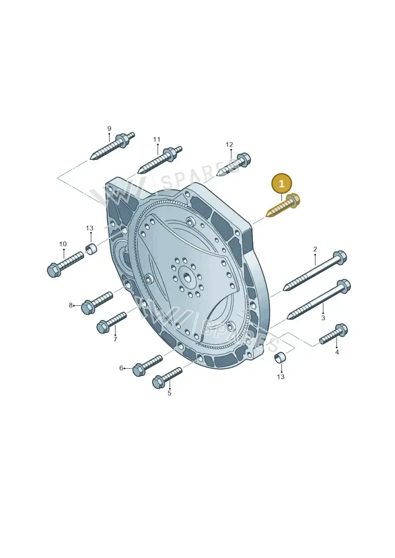 N10593401 — Volkswagen Touareg BlueMotion (2014-2018) diagram 693300950, position 1