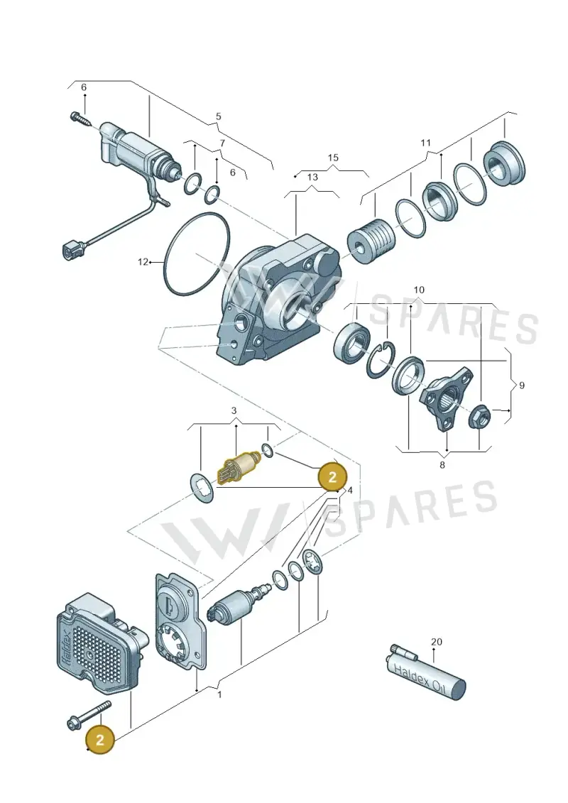 N10594801 — Volkswagen Passat estate (2008-2011) diagram 420525150, position 2