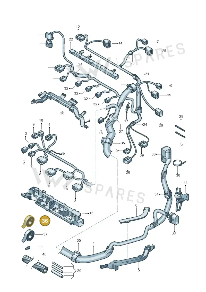 N10596501 — Skoda Fabia Scout (2010-2014) diagram 639971050, position 36