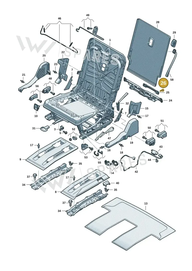 N10599501 — Volkswagen ID.Buzz (2022-) diagram 15a888000, position 26