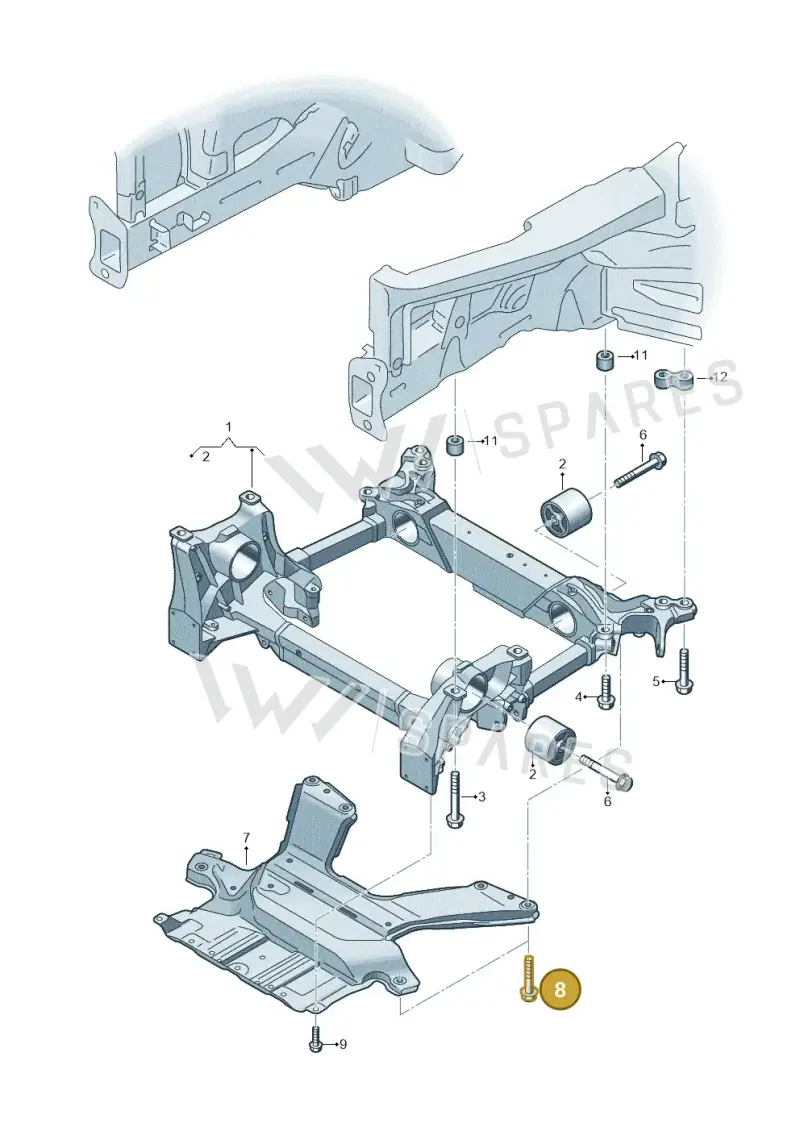 N10602202 — Audi Q8 e-tron (2018-2025) diagram 586399000, position 8
