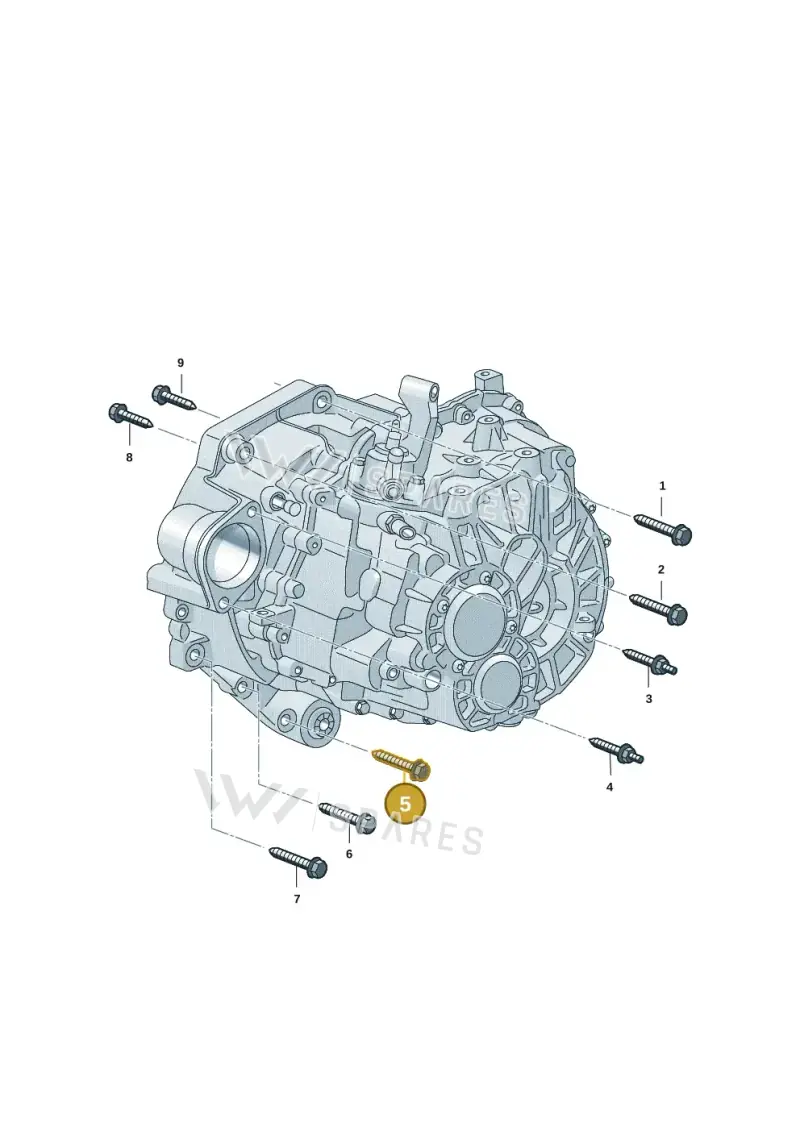 N10623701 — Volkswagen Transport. multivan (2019-2024) diagram 807300801, position 5