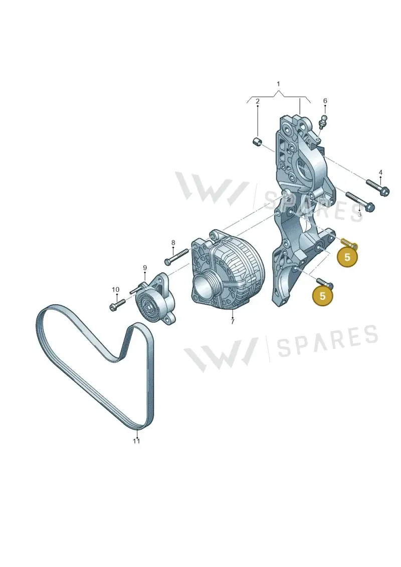 N10629601 — Volkswagen Passat estate (2023-) diagram 745903450, position 5