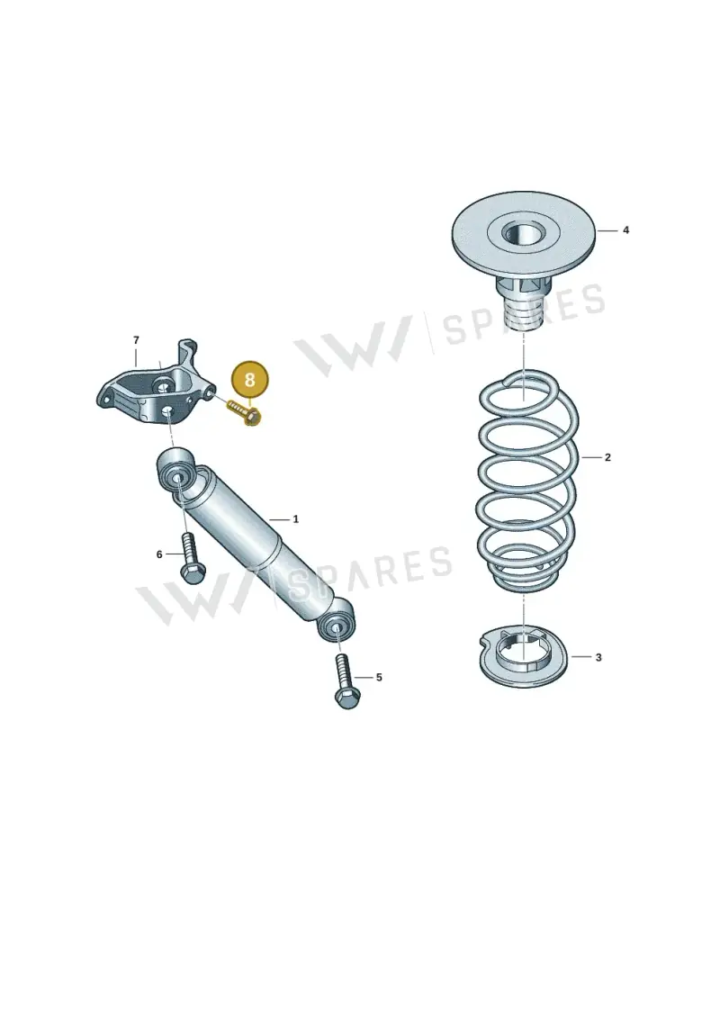 N10629602 — Volkswagen Multivan (2021-) diagram 7t0511040, position 8
