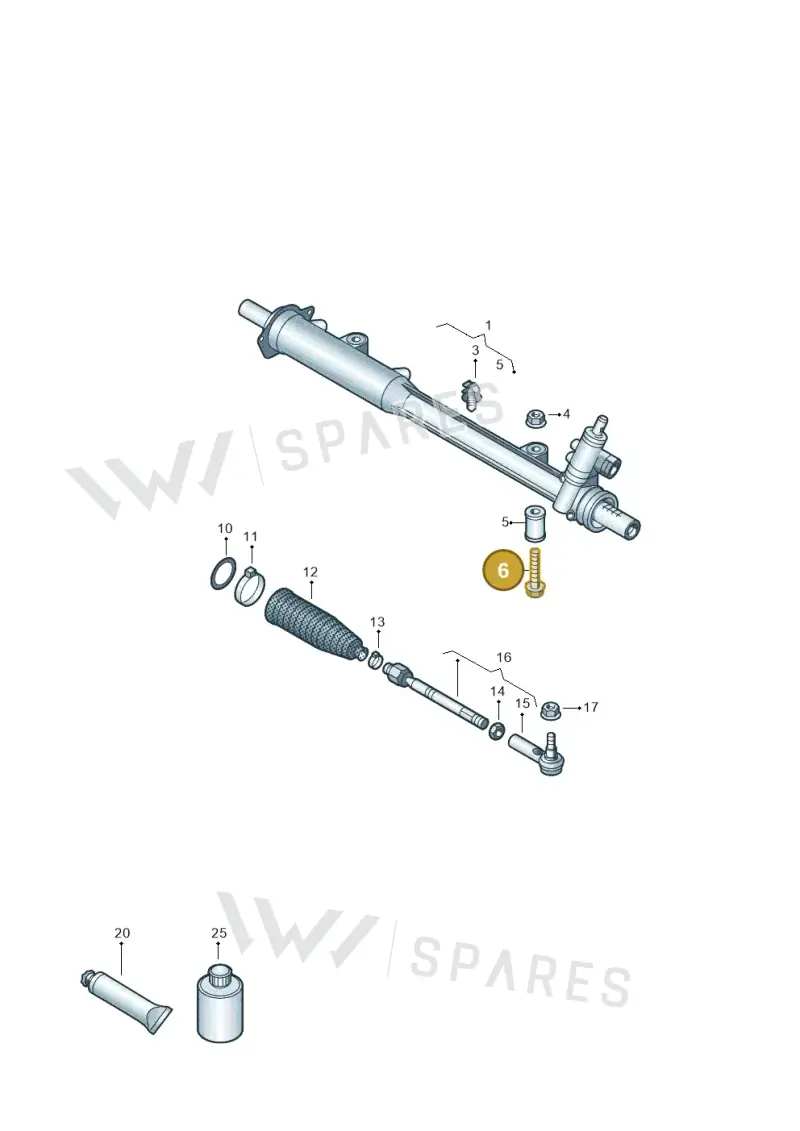 N10640502 — Volkswagen Amarok twin cab (2022-) diagram 894422040, position 6