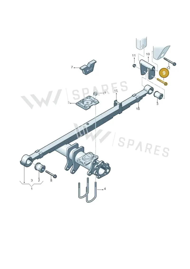 N10640901 — Volkswagen Amarok twin cab (2022-) diagram 683511000, position 9