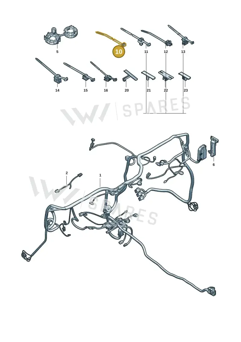 N10647802 — Audi Q6 e-tron (2023-2025) diagram f5s971900, position 10