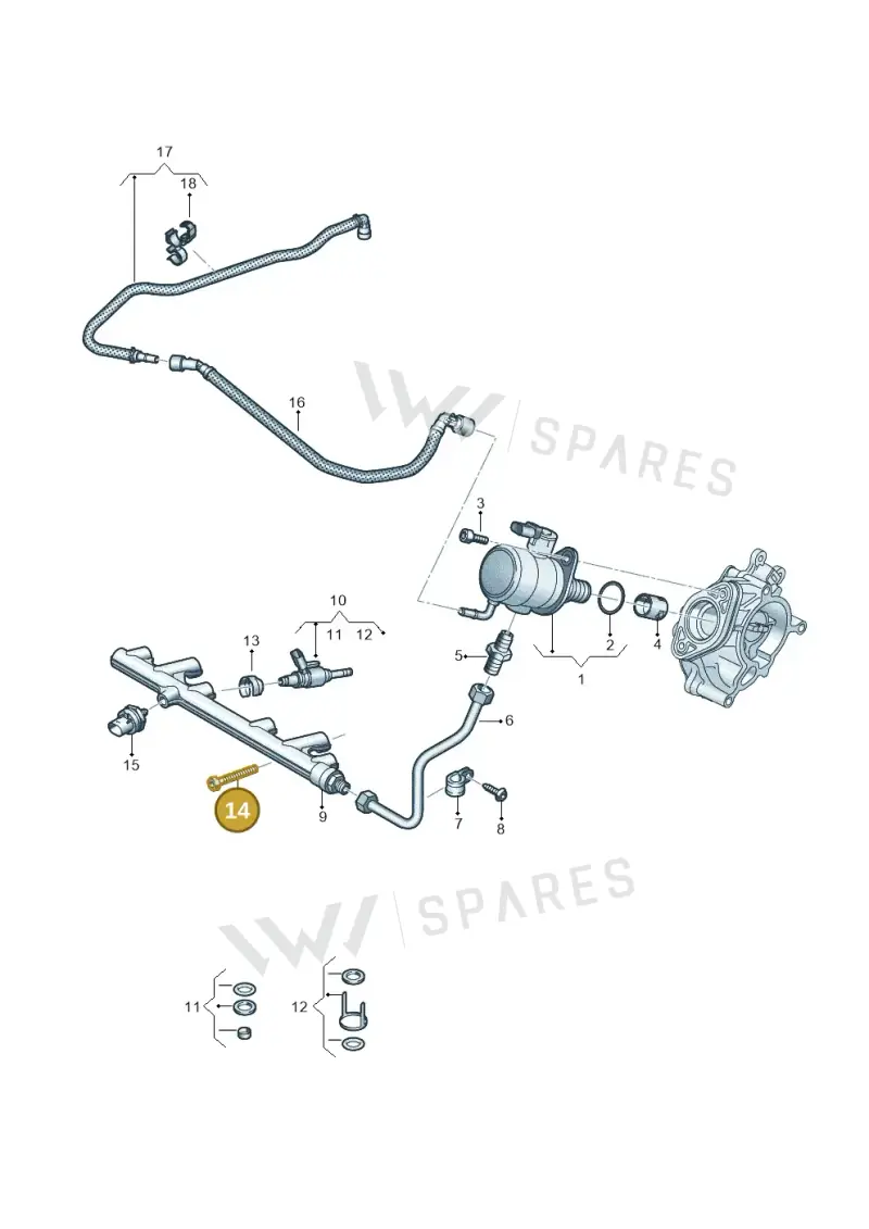 N10648001 — Volkswagen Passat estate (2023-) diagram 813133190, position 14