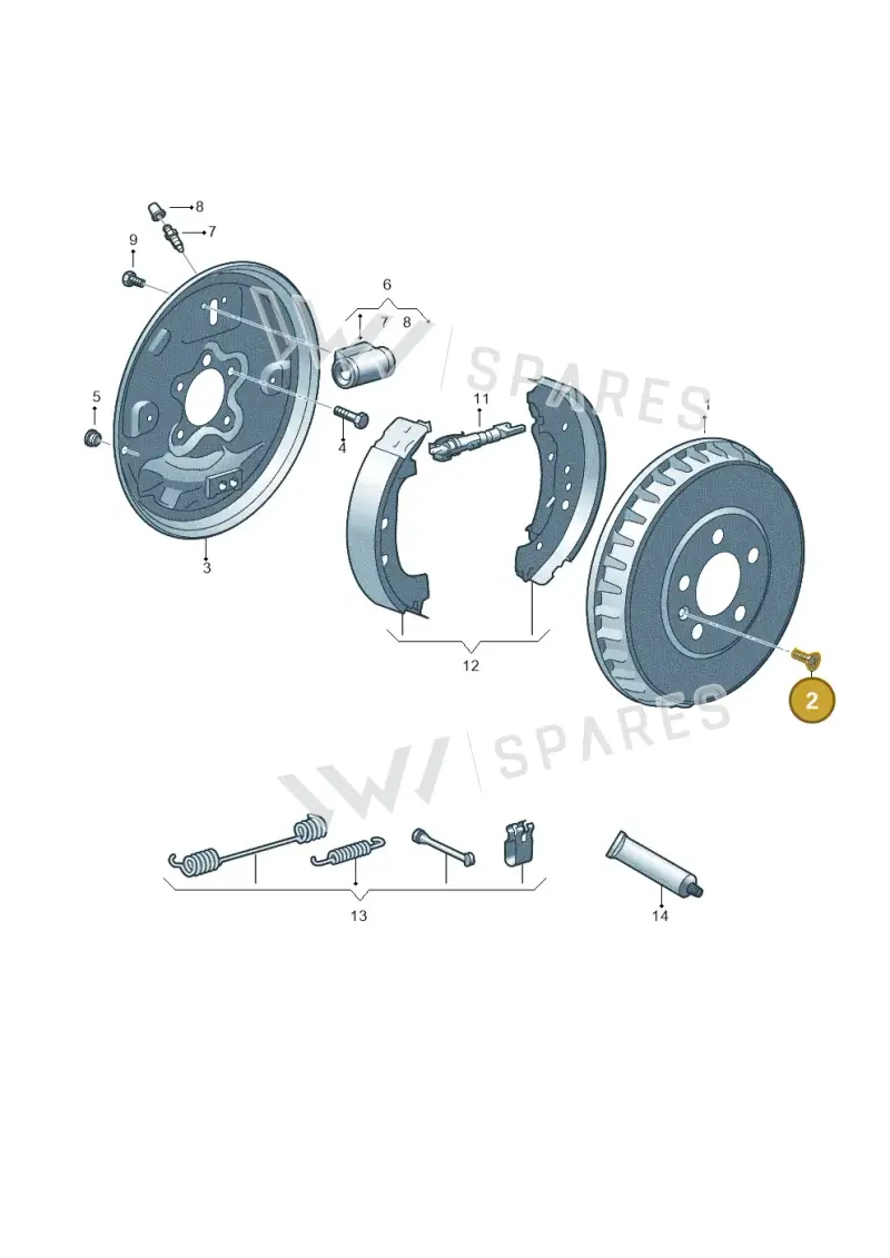 N10648301 — Volkswagen Taigo (2021-2024) diagram 837609000, position 2