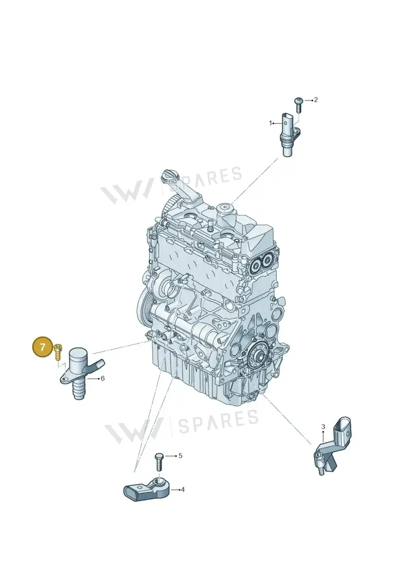 N10650701 — Volkswagen Transport. multivan (2019-2024) diagram 907601001, position 7