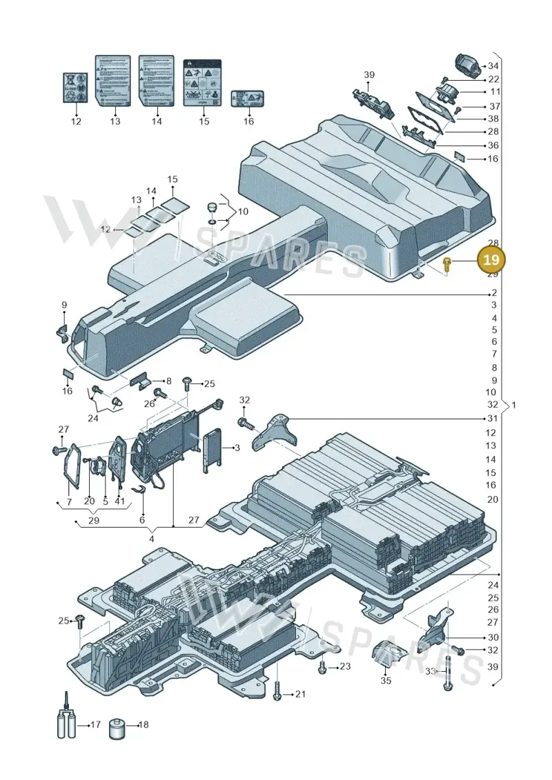N10653103 — Volkswagen E-Crafter 35 (2018-2024) diagram 774915500, position 19