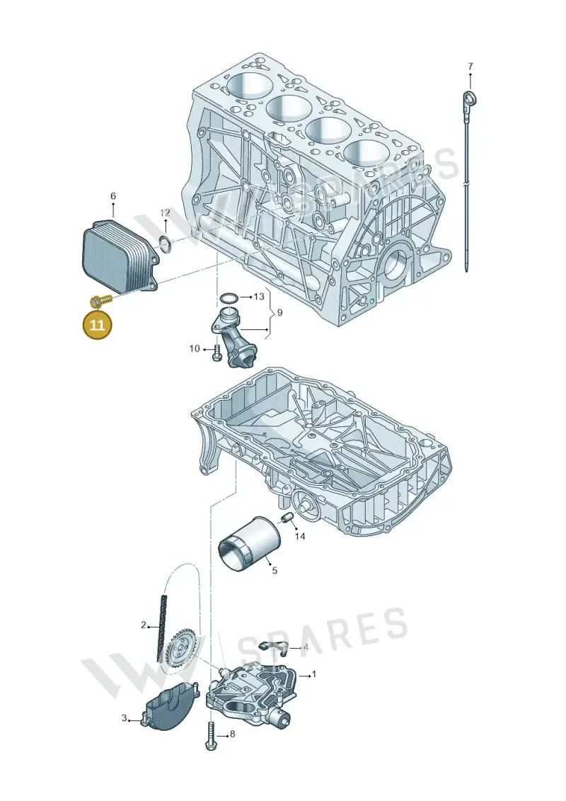 N10653301 — Volkswagen Tiguan 2.0 (2023-) diagram 746115030, position 11