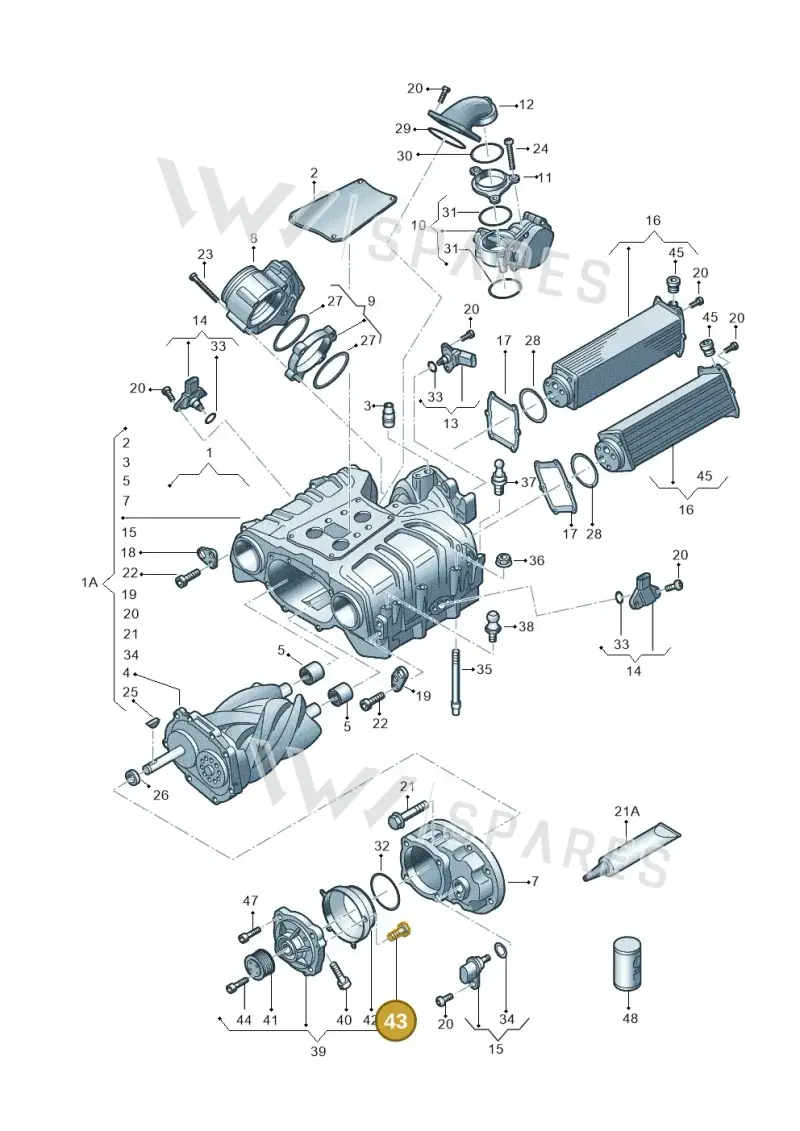 N10653901 — Audi Q7 (2015-2025) diagram 771145250, position 43