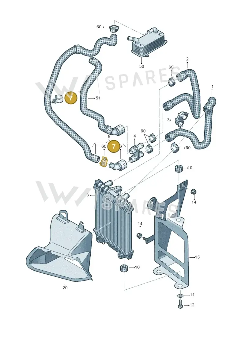 N10660001 — Volkswagen Arteon (2017-2023) diagram 828121050, position 7
