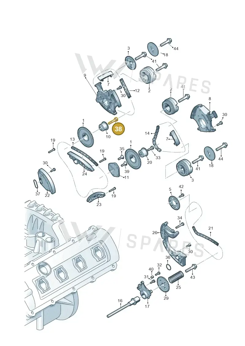 N10660902 — Audi A6 Avant (2012-2018) diagram 751109350, position 38