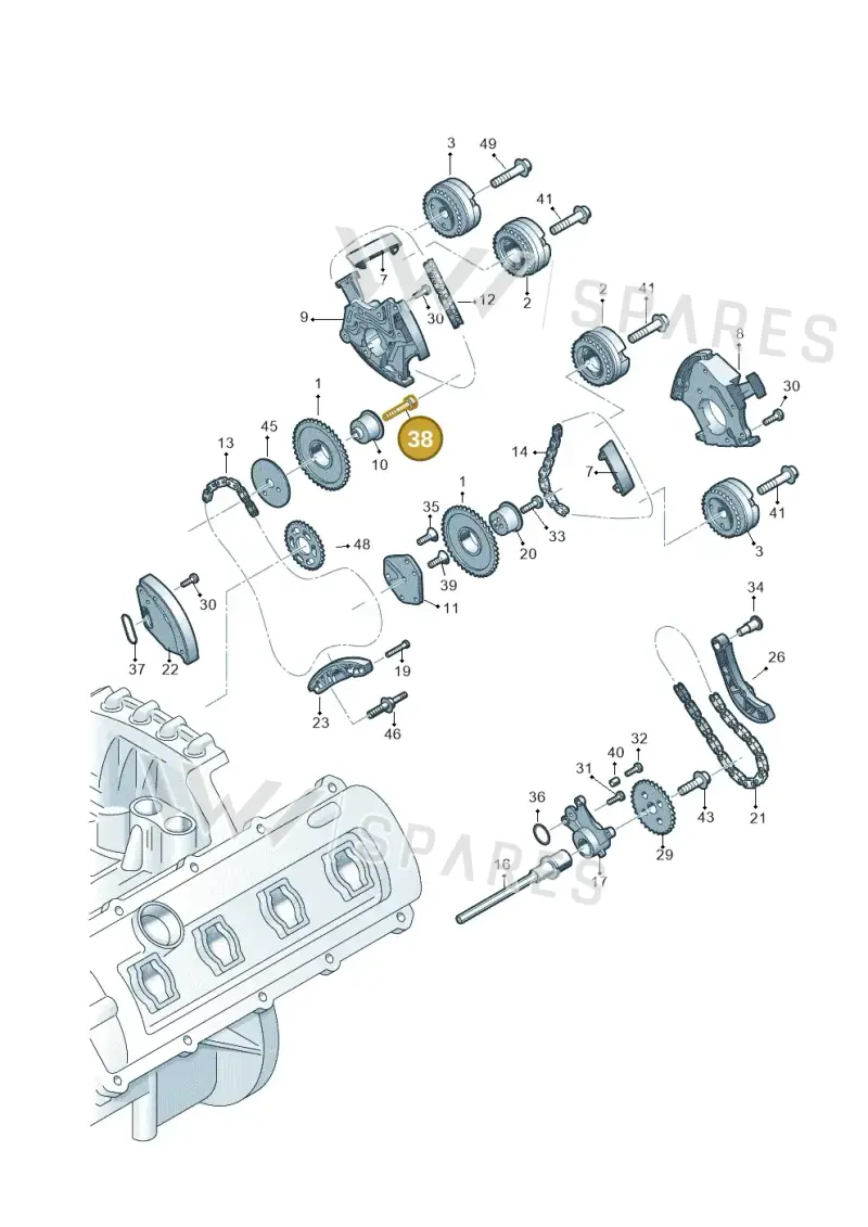 N10660902 — Volkswagen Phideon (2016-2023) diagram 771109300, position 38
