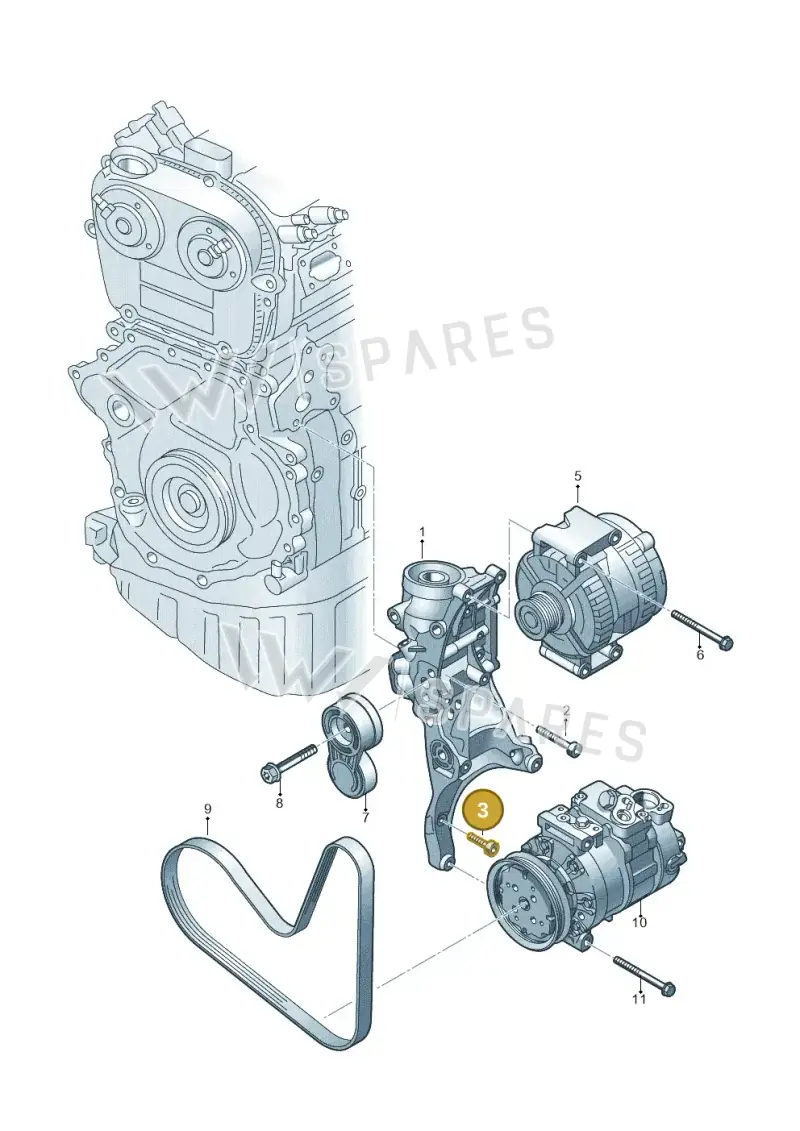 N10664801 — Volkswagen Multivan (2021-) diagram 596903055, position 3