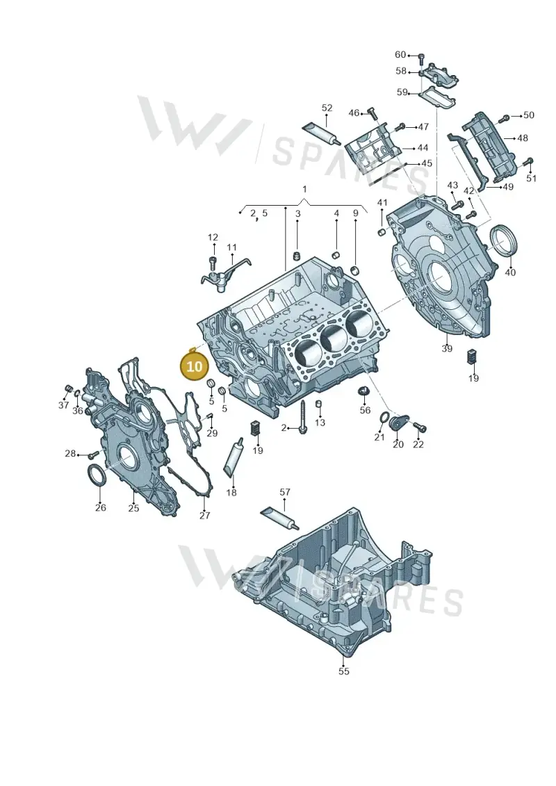 N10667801 — Volkswagen Amarok twin cab (2022-) diagram 894103250, position 10