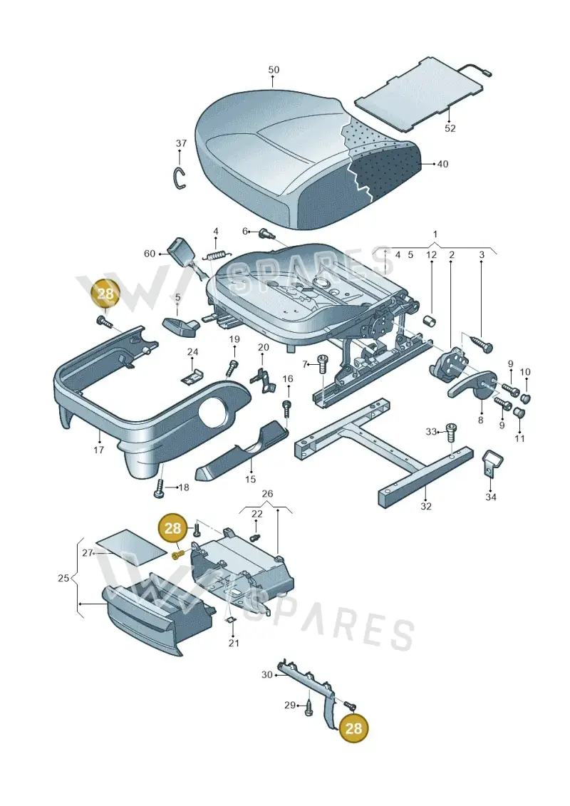 N10671501 — Volkswagen Caddy kombi (2015-2020) diagram 690881000, position 28