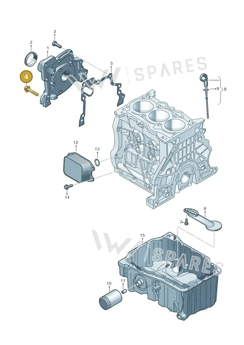 N10672001 — Volkswagen Taigo (2021-2024) diagram 866115050, position 4