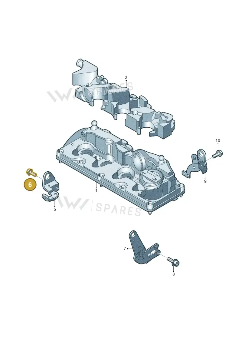 N10677501 — Volkswagen Caravelle (2015-2019) diagram 679103800, position 6